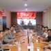 Polres Bengkulu Tengah mengikuti giat zoom meeting Anev mingguan GKTM yang dipimpin oleh Kapolda Bengkulu
