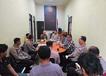 Polres Bengkulu Tengah Gelar Rapat Koordinasi Ketahanan Lumbung Pangan Bersama Dinas Pertanian