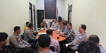 Polres Bengkulu Tengah Gelar Rapat Koordinasi Ketahanan Lumbung Pangan Bersama Dinas Pertanian