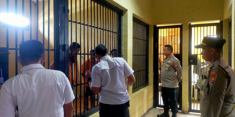 SUPERVISI DIREKTORAT TAHTI POLDA BENGKULU DI POLRES BENGKULU TENGAH