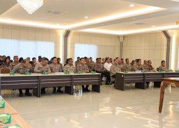 Kapolres Bengkulu Tengah Hadiri Taklimat Akhir Audit Kinerja Tahap I Polda Bengkulu