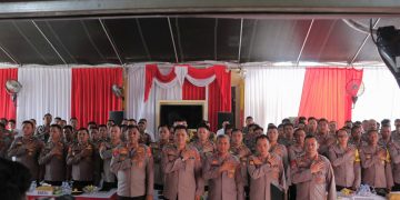 Kunjungan Kerja  Kapolda Bengkulu di Polres Bengkulu Tengah