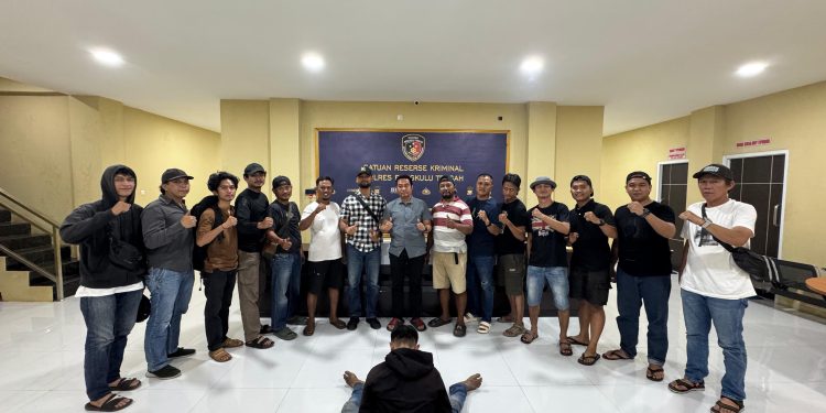 Tim Opsnal Sat Reskrim Polres Bengkulu Tengah Amankan Terduga Pelaku Pencurian dengan Kekerasan dan/atau Penganiayaan Berat