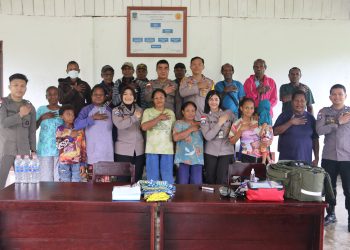 Tokoh Masyarakat Kampung Ansudu, Apresiasi Satgas Ops Damai Cartenz Gelar Bakti Kesehatan Gratis bagi Lansia.*