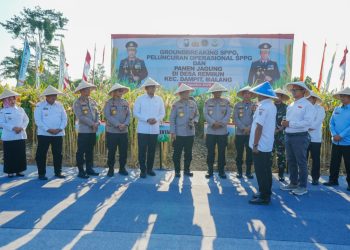 Panen Raya Jagung di Malang, Wujud Nyata Komitmen Polri dalam Ketahanan Pangan Nasional