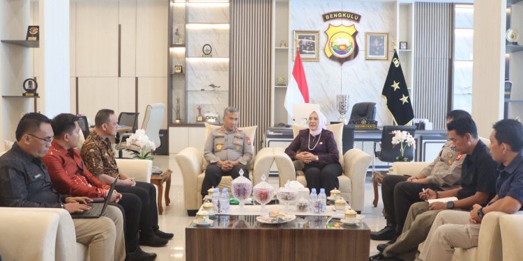 *Kapolda Bengkulu Terima Kunjungan Silaturahmi dari Komite I DPD RI*