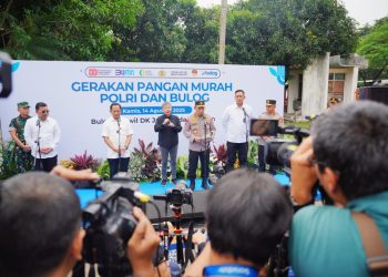 Polri dan Bulog Kick-Off Gerakan Pangan Murah Serentak di Seluruh Indonesia