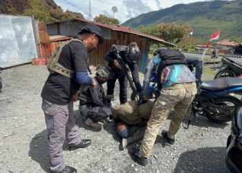 Satgas Ops Damai Cartenz Tangkap Anggota KKB Konara Enumbi di Puncak Jaya yang Terlibat Penembakan Personil Polri*