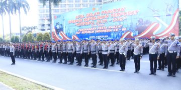 9.035 Personel dikerahkan untuk Amankan HUT ke-80 RI