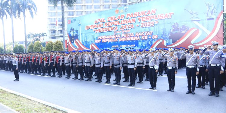 9.035 Personel dikerahkan untuk Amankan HUT ke-80 RI