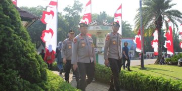 *Polri Pastikan Keamanan di Kawasan Bundaran HI, Cek Langsung Personel Ops Merdeka Jaya 2025*