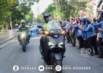 Kakorlantas Polri Pantau Pengamanan HUT ke-80 RI, Pastikan Lalu Lintas Lancar hingga Pesta Rakyat