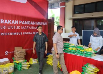 *Ditreskrimsus Polda Bengkulu Gelar Gerakan Pangan Murah untuk Bantu Masyarakat Bengkulu*