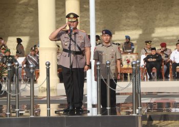 Wakapolda Bengkulu Pimpin Upacara Peringatan Hari Juang Kepolisian Negara Republik Indonesia Tahun 2025