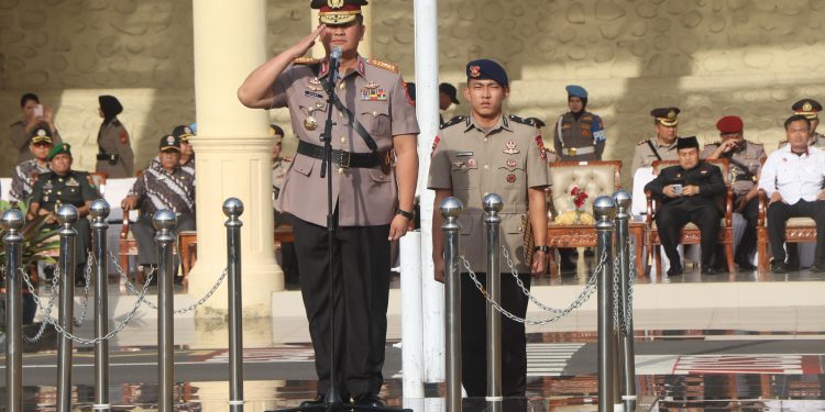 Wakapolda Bengkulu Pimpin Upacara Peringatan Hari Juang Kepolisian Negara Republik Indonesia Tahun 2025