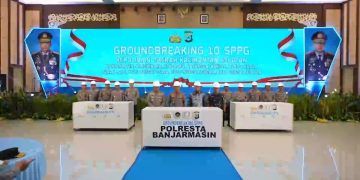 Kapolri Kembali Resmikan dan Groundbreaking SPPG di Kalsel, Dukung Program MBG