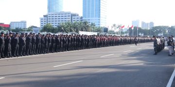 Kapolda Metro Jaya Tegaskan Tak Ada Senjata Api Dalam Pengamanan Aksi Buruh*  Jakarta –