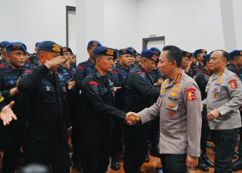 Kunjungi Mako Brimob Kwitang, Kapolri Beri Apresiasi dan Perkuat Motivasi