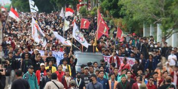 Kapolda Bengkulu Turun Langsung, Unras di DPRD Berlangsung Aman, Tertib, dan Kondusif