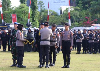 Fokus Pemulihan Kamtibmas, Polda Kalteng Gelar Apel Operasi Aman Nusa I Telabang 2025