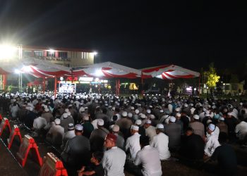 Ribuan Jamaah Padati Tabligh Akbar Maulid Nabi di Polda Kalten