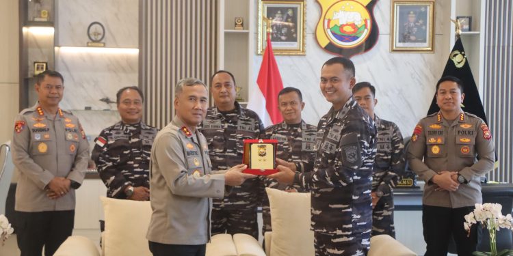 *Kapolda Bengkulu Terima Kunjungan Courtesy Call Danlanal Bengkulu, Sinergitas dan Kerjasama Ditingkatkan*