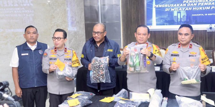 Polda Metro Tetapkan 16 Tersangka Perusakan Fasilitas Umum