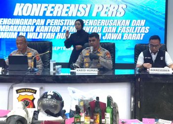 Polda Jabar Ungkap Kasus Pengrusakan dan Pembakaran Kantor Pemerintah serta Fasilitas Umum