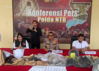 Polda NTB Tetapkan 20 Tersangka Kasus Pengerusakan dan Penjarahan Saat Unjuk Rasa 30 Agustus