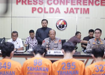 *Polda Jatim Ungkap Ratusan Pelaku Aksi Anarkis di 10 Kota, Kerugian Capai Rp256 Miliar*