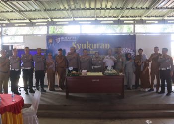 Kapolres Bengkulu Tengah Pimpin Tasyakuran HUT Lalu Lintas ke-70  Satlantas Diharapkan Semakin Humanis dan Solid