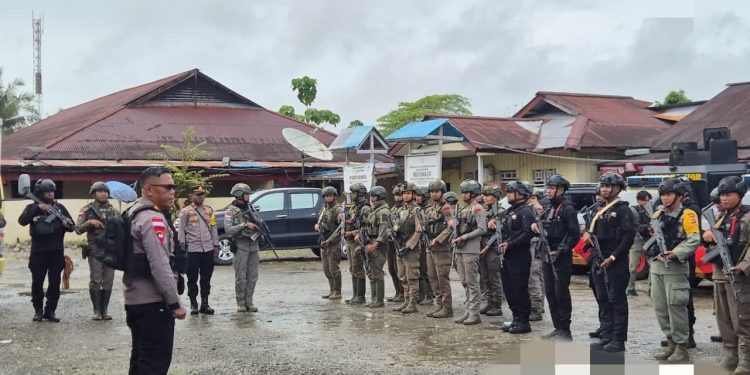 Satgas Ops Damai Cartenz Selidiki Penyerangan KKB yang menyebabkan Lima Warga Sipil meninggal dunia di Yahukimo