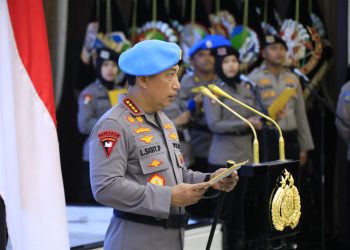 *Kapolri Lepas Satgas FPU 7 MINUSCA dalam Misi Perdamaian PBB di Afrika Tengah*