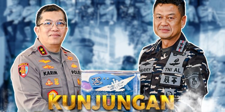 Kunjungan Danpuspomal ke Divpropam Polri, Pererat Sinergi dan Kebersamaan*