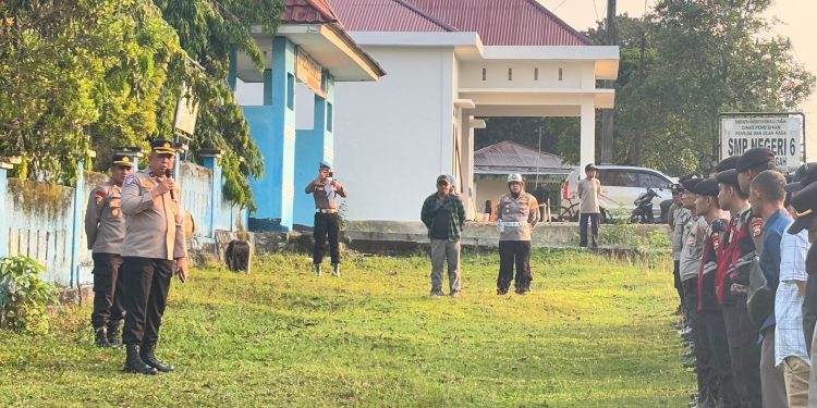 Polres Bengkulu Tengah Amankan Kegiatan Senator Peduli Ketahanan Pangan oleh DPD RI di Subwil Barat I Bengkulu Tengah