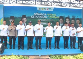 *Kapolda Bengkulu Hadiri Kegiatan Senator Peduli Ketahanan Pangan oleh DPD RI di Subwil Barat I Bengkulu Tengah*