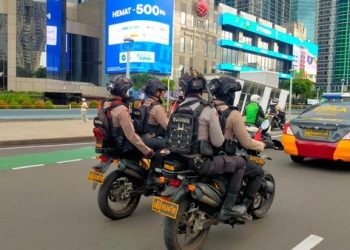 Ratusan Polisi Patroli, Jaga Jakarta Tetap Aman Jakarta –