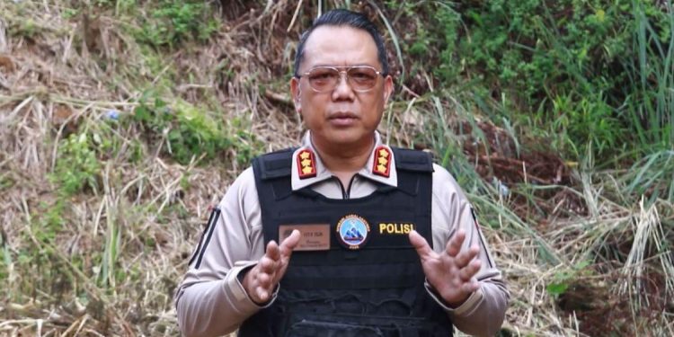 KKB Bakar SMP Negeri Kiwirok, Satgas Ops Damai Cartenz Amankan Desa Sekitar