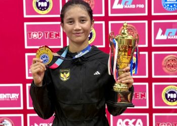 *Polri Berbunga Hati, Polwan Sumut Sabet Emas di Piala Dunia Kickboxing Uzbekistan*