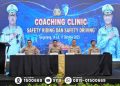 Pelatihan Coaching Clinic Safety Riding dan Safety Driving, Dirgakkum Tingkatkan Kompetensi Profesionalisme dan Humanis Anggota PJR