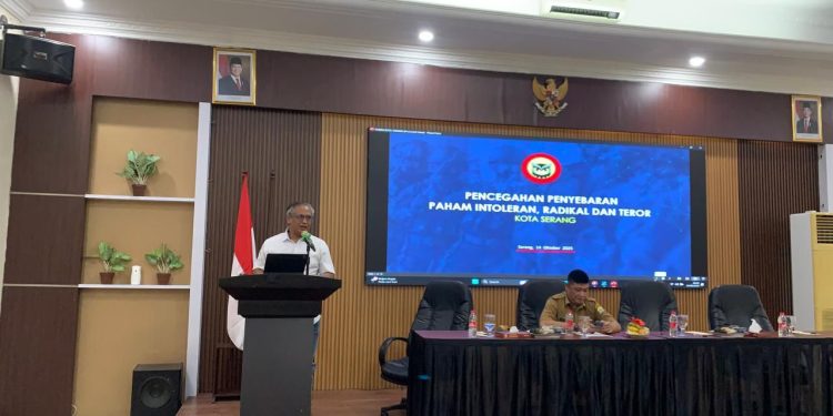 Densus 88 AT Polri Gelar Kegiatan PAKEM (Pengawasan Aliran Kepercayaan Masyarakat) di Wilayah Kota Serang