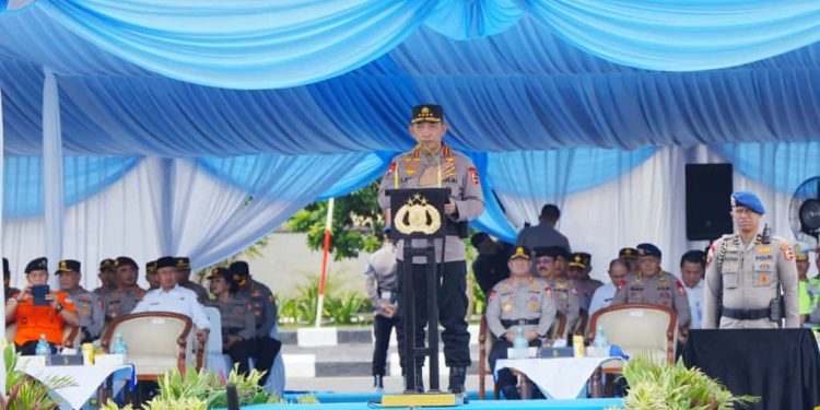 Pimpin Apel Tanggap Darurat Bencana, Kapolri: Beri Rasa Aman ke Masyarakat