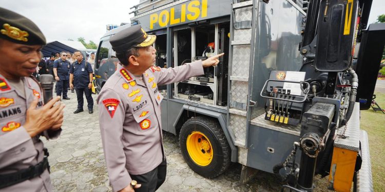 Kapolri Cek Langsung Personel-Sarpras Polda DIY, Pastikan Siap Hadapi Potensi Bencana