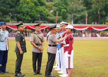 Pimpin Wisuda Prajurit Taruna, Kapolri Tekankan Sinergitas TNI-Polri untuk Wujudkan Indonesia Emas 2045