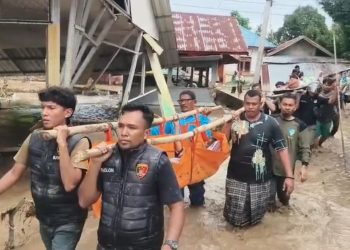 Polres Pidie Jaya dan Tim Gabungan Temukan Santri yang Hanyut di Jangka Buya