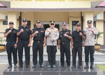 Perkuat Sinergi Kamtibmas, Kapolres Bengkulu Tengah Terima Audiensi Senkom Mitra Polri