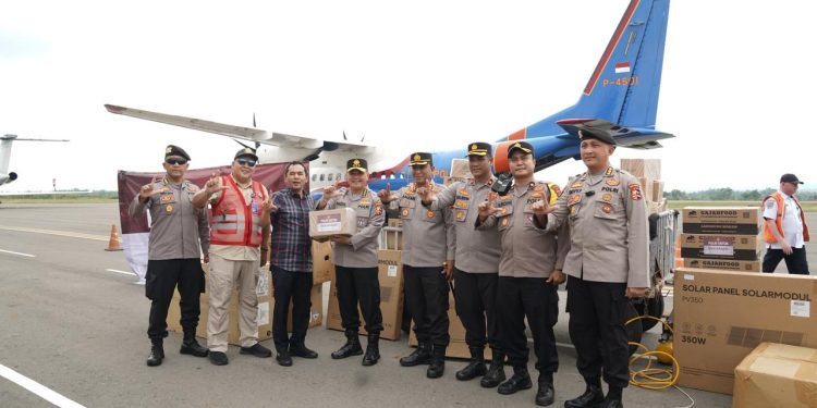 Kapolri Salurkan Bantuan Kemanusiaan untuk Korban Bencana di Lhokseumawe
