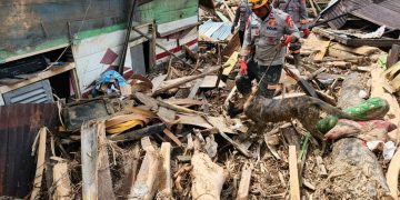 Tim K9 Polri Temukan Sesosok Mayat Wanita di Depan Gereja GKPA Huta Godang, Batang Toru