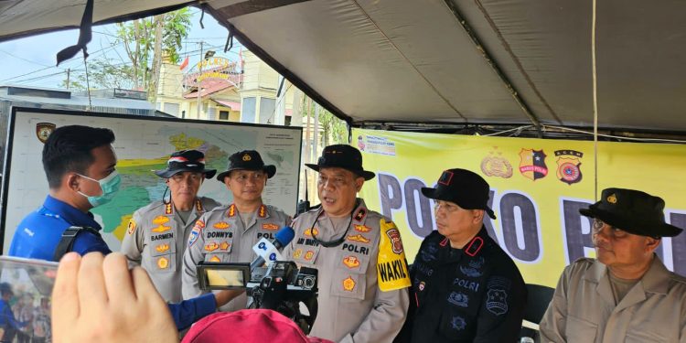 Pelayanan Polres Aceh Tamiang Tetap Berjalan di Posko Tanggap Darurat