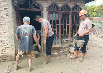 Polda Sumut Percepat Pemulihan Batang Toru: Bersihkan Masjid, Rumah Warga, Dan Buka Akses Sumur Bor